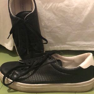 Black sneakers